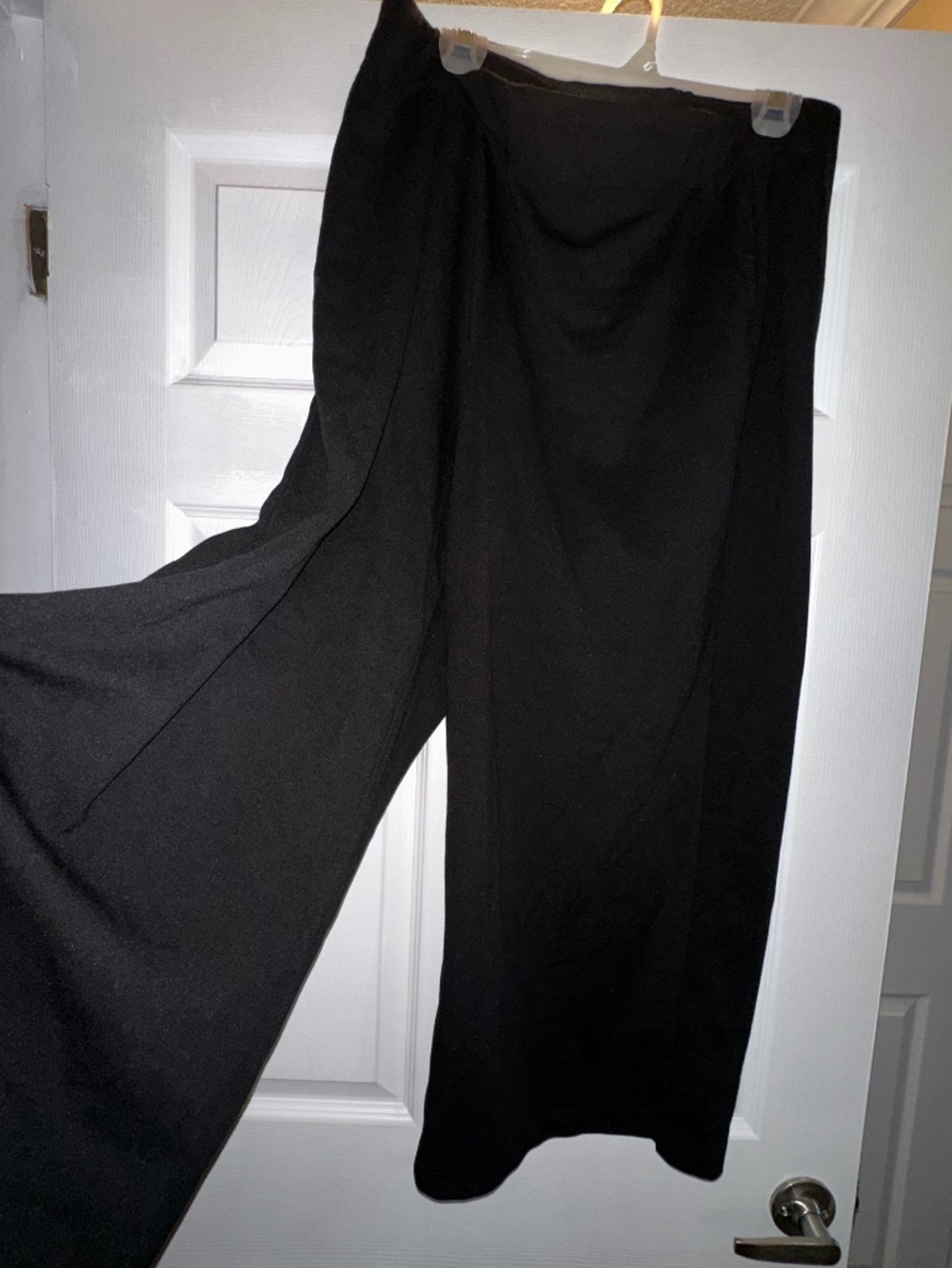 Max Studio London Black Cropped Wide Leg Pants 2X – Flowy Minimalist Chic